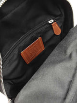 Coach Racer Slingbag In Black Pebbled Leather Fw0626ixdu