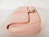 Salvatore Ferragamo Nylind Pink Calfskin Chain Shoulder Bag Sd0825ozxde
