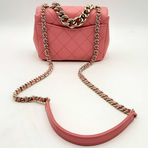 Chanel Lambskin Quilted Studded Beauty Begins Flap Bag Hs0824olxzsa