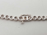 Natural Diamonds 0.925 Sterling Silver 25.8g Chain 18 In Do0826wrde