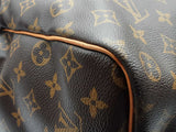 Louis Vuitton Keepall Brown Monogram Coated Canvas Duffle Bag Do1224rxzde