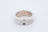 1997 Tiffany & Co. 1837 Sterling Silver Ring 7.3 Grams Size 6 Eb0924crsa