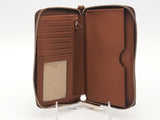 Michael Kors Jet Set Zip Wallet Brown Aa0126orsa