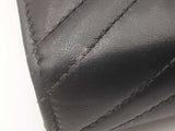 Gucci Black Chevron Quilted Matelasse Marmont Chain Wallet Eb0526orxsa