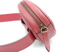 Gucci Gg Marmont Quilted Chevron Red Leather Belt Bag Size 85/34 Eb0926wxzsa