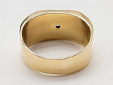 0.05 Carat Diamond 2 Tone Yellow White Gold 5.0g Ring Size 7 Do0426woxde