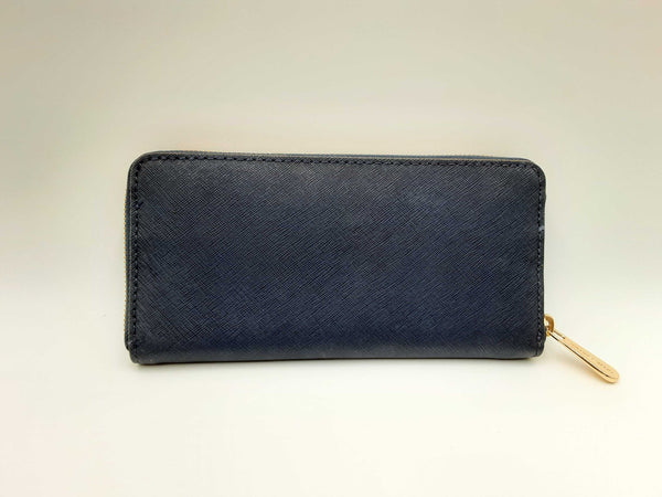 Michael Kors Jet Set Travel Continental Navy Wallet Eb0824oxdu