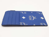 Mcm Aren Surf The Web Blue Visetos Card Holder Do0725crde