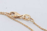 0.77cttw Lab Grown Diamond Cross Pendant Necklace 14k Yellow Gold 3g Eb0326rrxsa