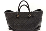 Chanel Quilted Caviar Coco Handle Shopping Tote Bag Eb0926orxzde