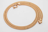 18k Yellow Gold Woven Chain Necklace 29.5 Grams 16 Inch Eb0526owxzsa