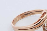 0.66cttw Diamond Ring In 14k Yellow Gold 5 Grams Size 7 Eb0526rxzdu