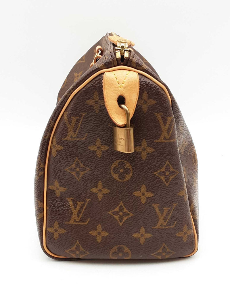 Louis Vuitton Speedy 25 Monogram Canvas Handbag Sd0325wzxsa