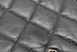 Chanel Quilted Black Leather Lucky Charms Reissue O-case Clutch Eb0626exzde