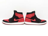 Nike Air Jordan 1 Retro Og Flyknit "Bred" Sneakers Size 9.5 Fw0225izdu