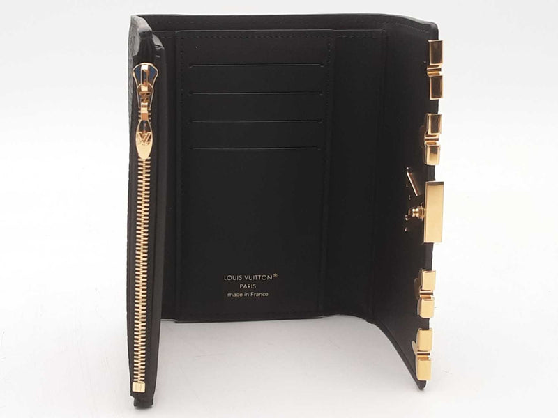 Louis Vuitton Capucines Compact Wallet Black Aa1025ozxsa