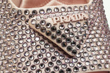 Prada Crystal Embellished Pink Satin Mules Size 38.5 Eb1225orxdu