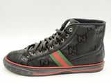 Gucci 1977 Tennis High Top Sneakers Size 12 Fw1024lrxsa