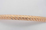 18k Yellow Gold Bangle Bracelet 5.5 Grams Eb0426orxsa