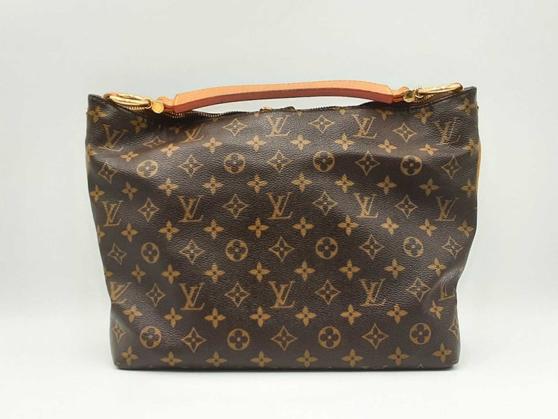 Louis Vuitton Sully Monogram Coated Canvas Hobo Bag Fw0225wrzdu