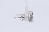 0.3cttw Diamond Stud Earrings In 14k White Gold 1.9 Grams Eb0326olxdu