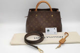 Louis Vuitton Monogram Montaigne Bb Top Handle Bag Eb1026exzsa