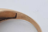 0.55cttw Diamond Ring In 14k Yellow Gold 8.5 Grams Size 14 Eb0326icrsa