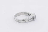 1.36cttw Diamond Ring In Platinum 10.5 Grams Size 7 Eb0925izxsa