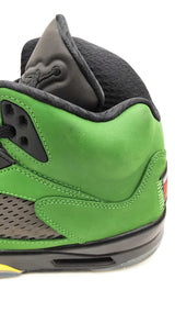 Nike Air Jordan 5 Retro Se "Oregon Ducks" Suede Sneakers Size 10 Fw0825lozdu