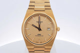 Tissot Powermatic 80 Prx 40mm Gold Tone Stainless Steel Watch Eb1125rxzdu