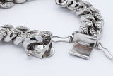 Diamond Cuban Chain Link Necklace 10k White Gold 176.3 Grams 22 In Eb1225rrxzdu
