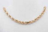 14k Yellow Gold Rope Chain Necklace 20.1 Grams 20 Inch Eb0426lixzsa