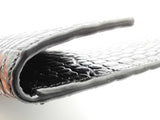 Yves Saint Laurent Uptown Pouch Black Croc Embossed Leather Clutch Do0726orxde