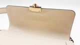 Valentino Garavani Cabana Shoulder Bag In Ivory Leather Fw0626wrxdu