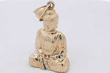 10k Yellow Gold Buddha Pendant 4.4 Grams Eb1125lxzsa