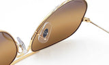 Ray- Ban Aviator Large Gold Frame Sunglasses Ebwrdu 144030005169