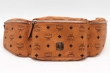 Mcm Cognac Visetos Belt Bag Eb0926oxzde