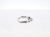 0.59 Cttw Diamond & 95% Platinum Three-stone Ring 5.7 Grams Size 7 Fw0525ocrdu