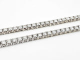 25.75 Cttw Diamond & 14k White Gold Tennis Necklace 4.3g  19 Inch Fw1124lxzxzdu
