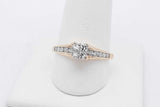 0.36cttw Diamond Ring In 14k Yellow Gold 1.7 Grams Size 9.25 Eb0926oxzsa