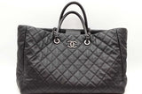 Chanel Quilted Caviar Coco Handle Shopping Tote Bag Eb0926orxzde