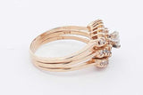 0.48cttw Diamond Ring In 14k Yellow Gold 6.2 Grams Size 7.5 Eb0426iorsa