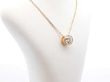 2.15 Cttw Diamond & 18k Gold Solitaire Pendant With Cert 4.6g 18 In Fw0925exzxdu