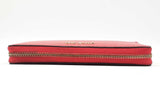 Michael Kors Red Jet Set Travel Continental Wallet Sd0726ordu