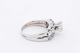 1.8cttw Diamond Ring In 14k White Gold 7.5 Grams Size 7.75 Eb0925loxzsa