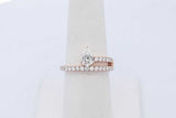 1.0cttw Lab Grown Diamond Ring In 14k Yellow Gold 3.76 Grams Size 7 Eb0726ccrde