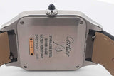 Cartier Santos- Dumont 32mm Quartz Stainless Steel Watch 47.3 Grams Eb0526poxzsa