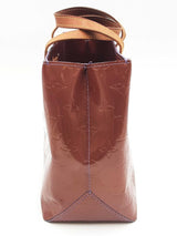 Louis Vuitton Monogram Vernis Patent Leather Reade Tote Bag Eb0126oxzsa