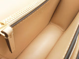 Tory Burch Eleanor Spazzolato Os Vanilla Beige Leather Shoulder Bag Do0525lxzde