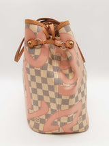 Louis Vuitton Damier Azure Tahitienne Neverfull Tote Bag Sd0725ezxde